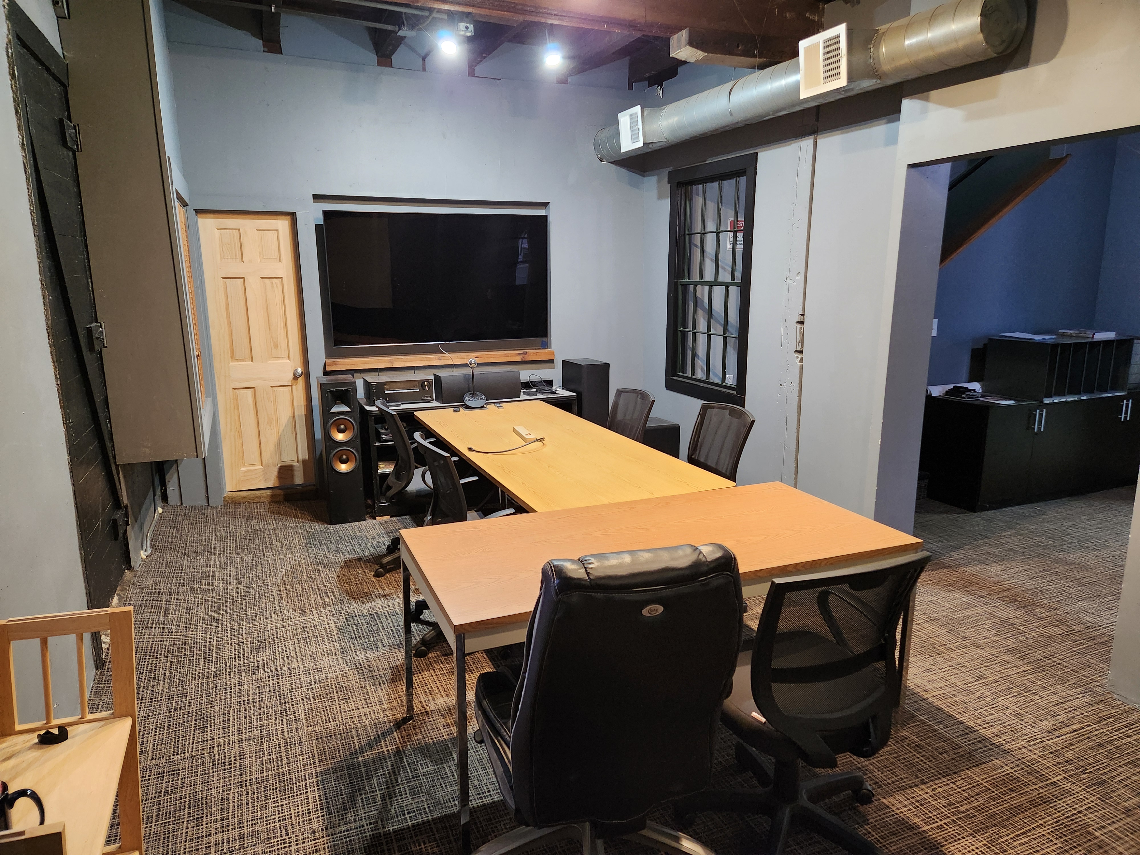 Professional office meeting room